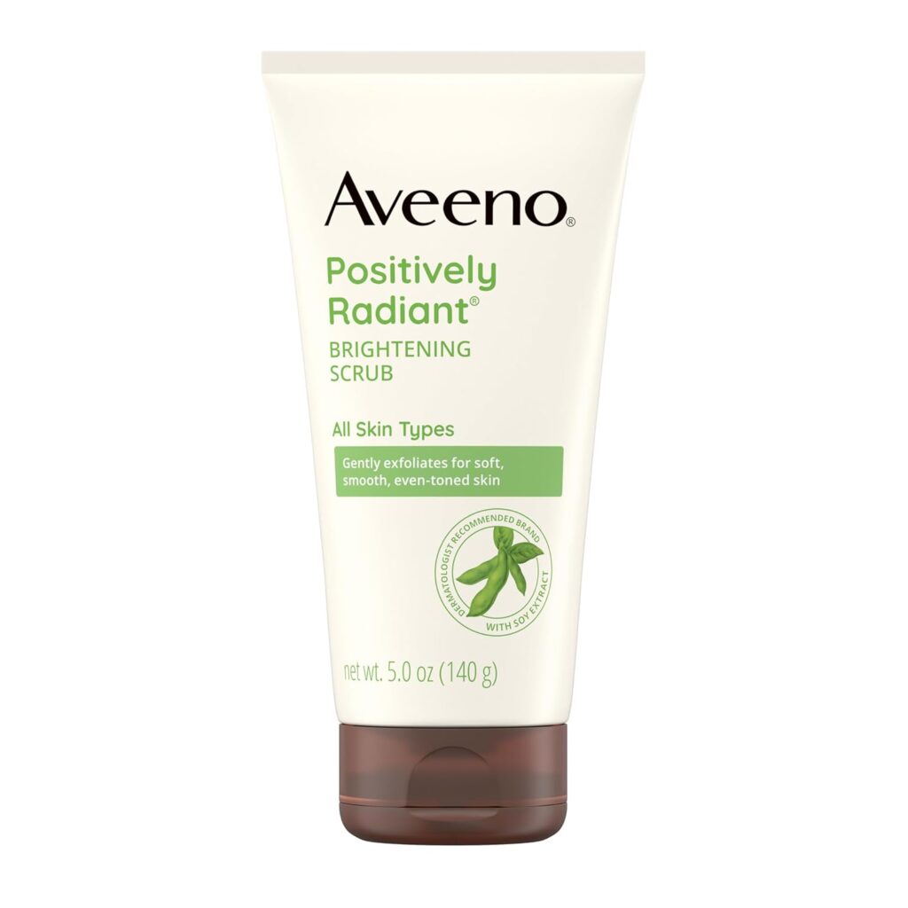 Aveeno Positively Radiant Brightening Exfoliating Daily Facial Scrub