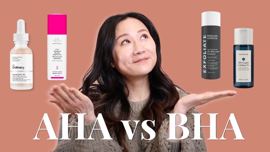AHAs vs. BHAs for Exfoliation