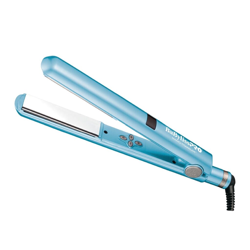 BaBylissPRO Nano Titanium 1" Digital Flat Iron
