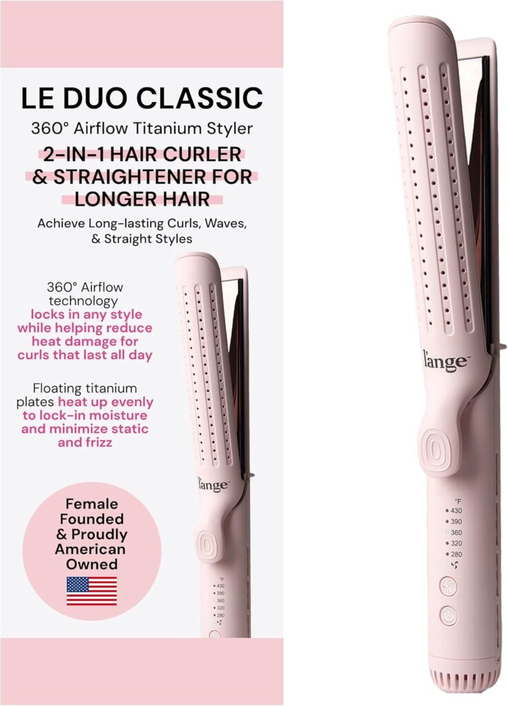 L'ANGE Le Duo Grande 2-in-1 Styler (Flat Iron + Airflow)