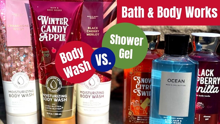 Body Wash vs Shower Gel Difference