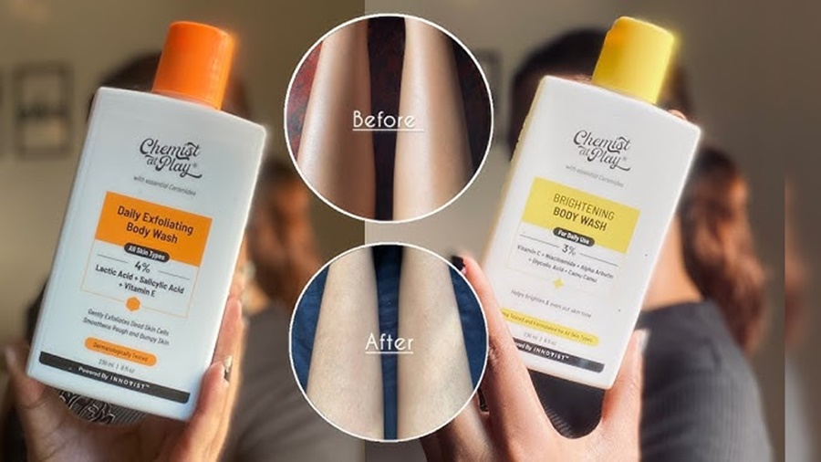 Natural Body Wash vs Chemical Body Wash