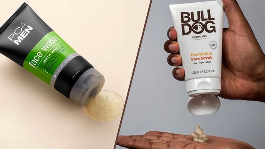 Face Wash vs Scrub