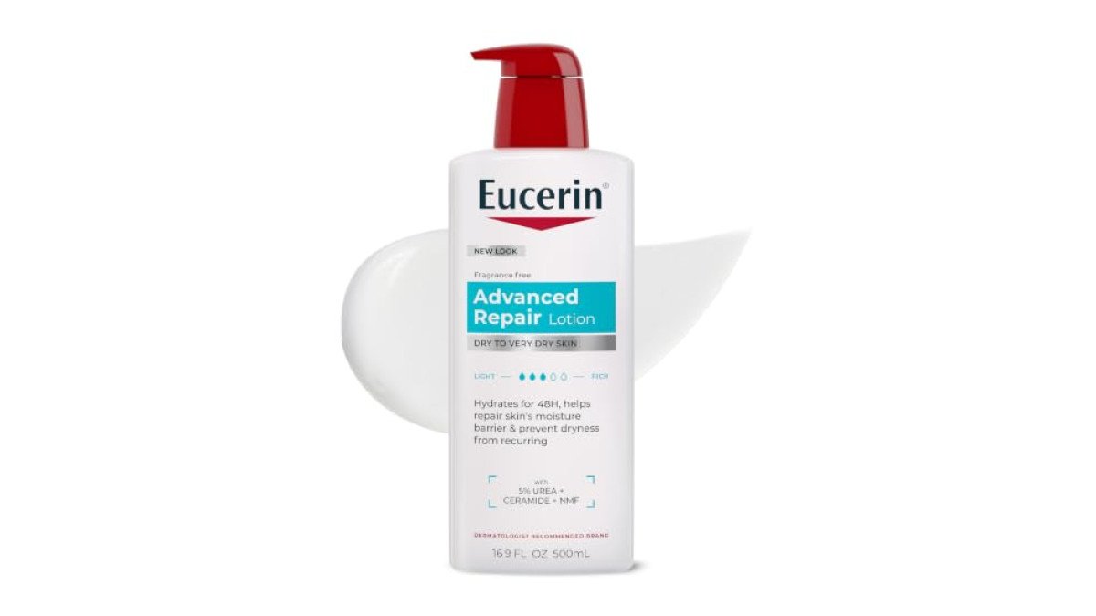 Eucerin Advanced Repair Lotion Review: a Dry Skin Savior